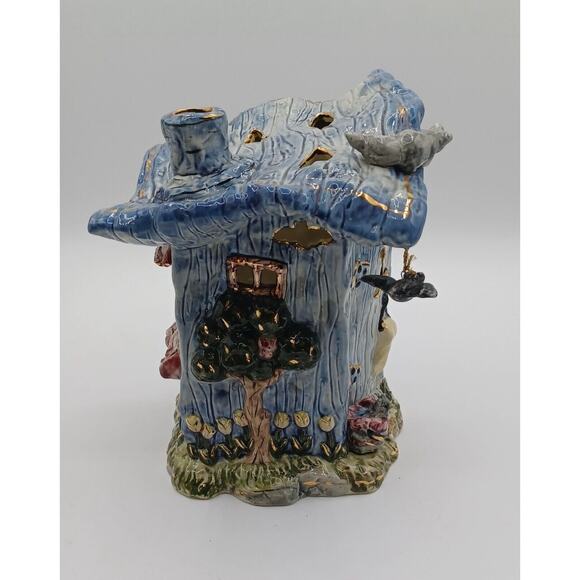 2001 Kimberly Designs Outhouse Tea Light Votive Holder Decorative Collectible - Picture 3 of 10